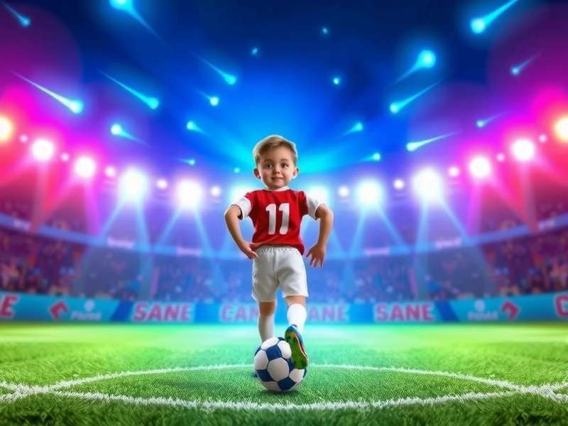 Young Football Star Game Cover